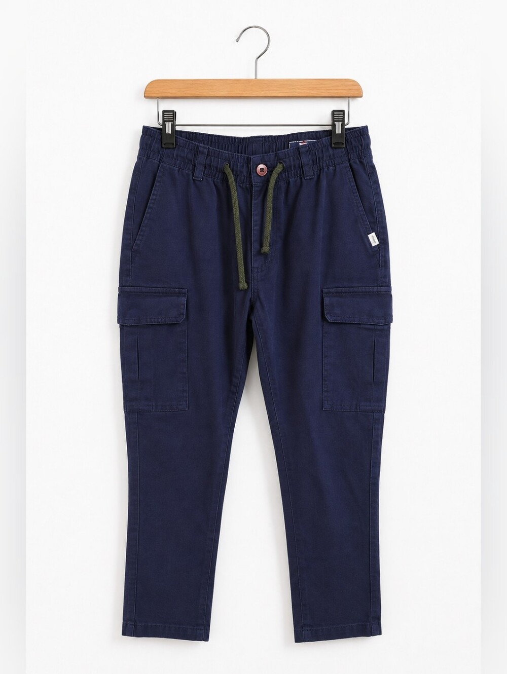 Vineyard Vines Mens XS Stretch Cargo Pants Navy Blue Drawstring